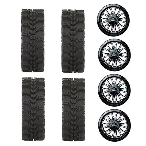 Stat Fc-318 Tire & Wheel Kits 28X10-14 On 4/137 Wheels 1