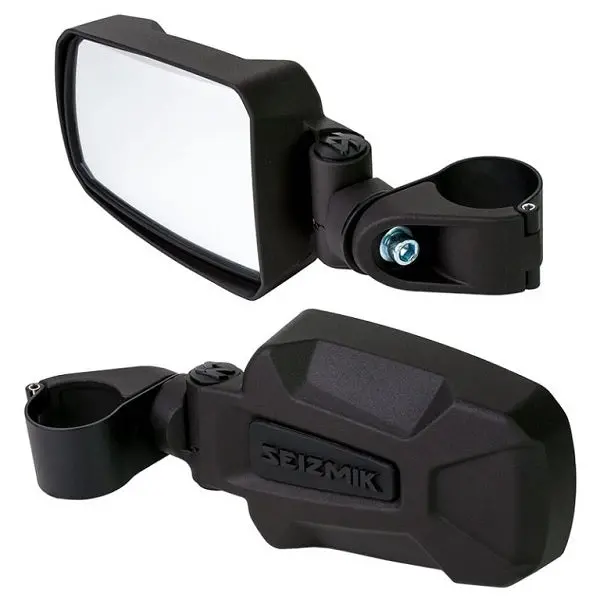 Seizmik Pursuit Side View Utv Mirrors - 1.875" 2" Roll Bars 1