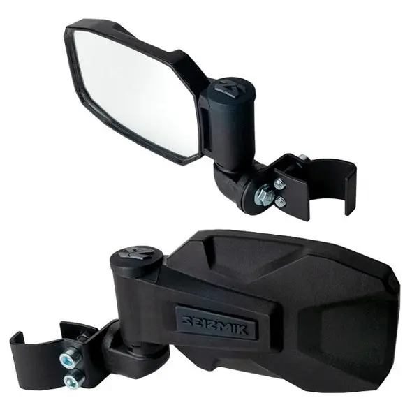 Seizmik Strike Side View Utv Mirrors - Profiled Roll Bars 1