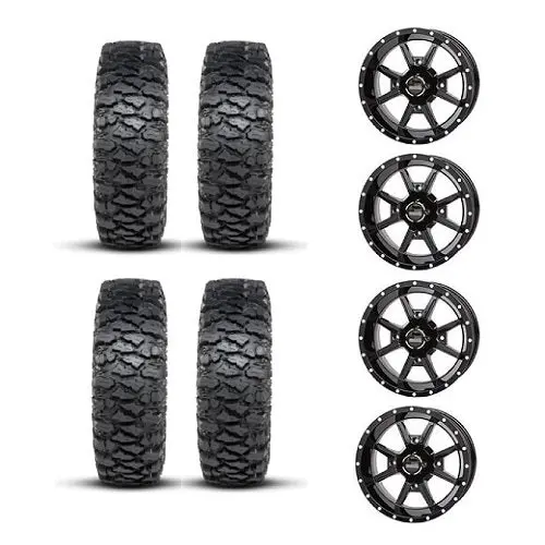 ITP Savage XT 28x10-14 Tire and Wheel Kit with 4/110 Bolt Pattern - Image 9