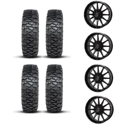 ITP Savage XT 28x10-14 Tire and Wheel Kit with 4/110 Bolt Pattern - Image 6