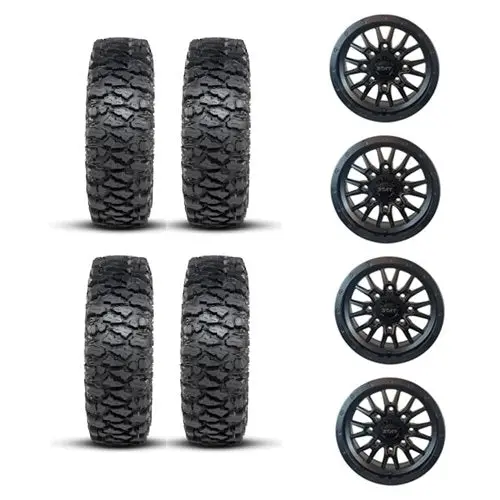 Itp Savage Xt Tire & Wheel Kits 30X10-14 On 4/156 Wheels 3