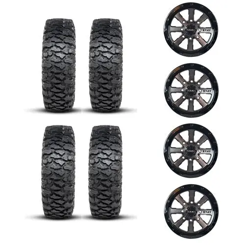 Itp Savage Xt Tire & Wheel Kits 30X10-14 On 4/156 Wheels 7