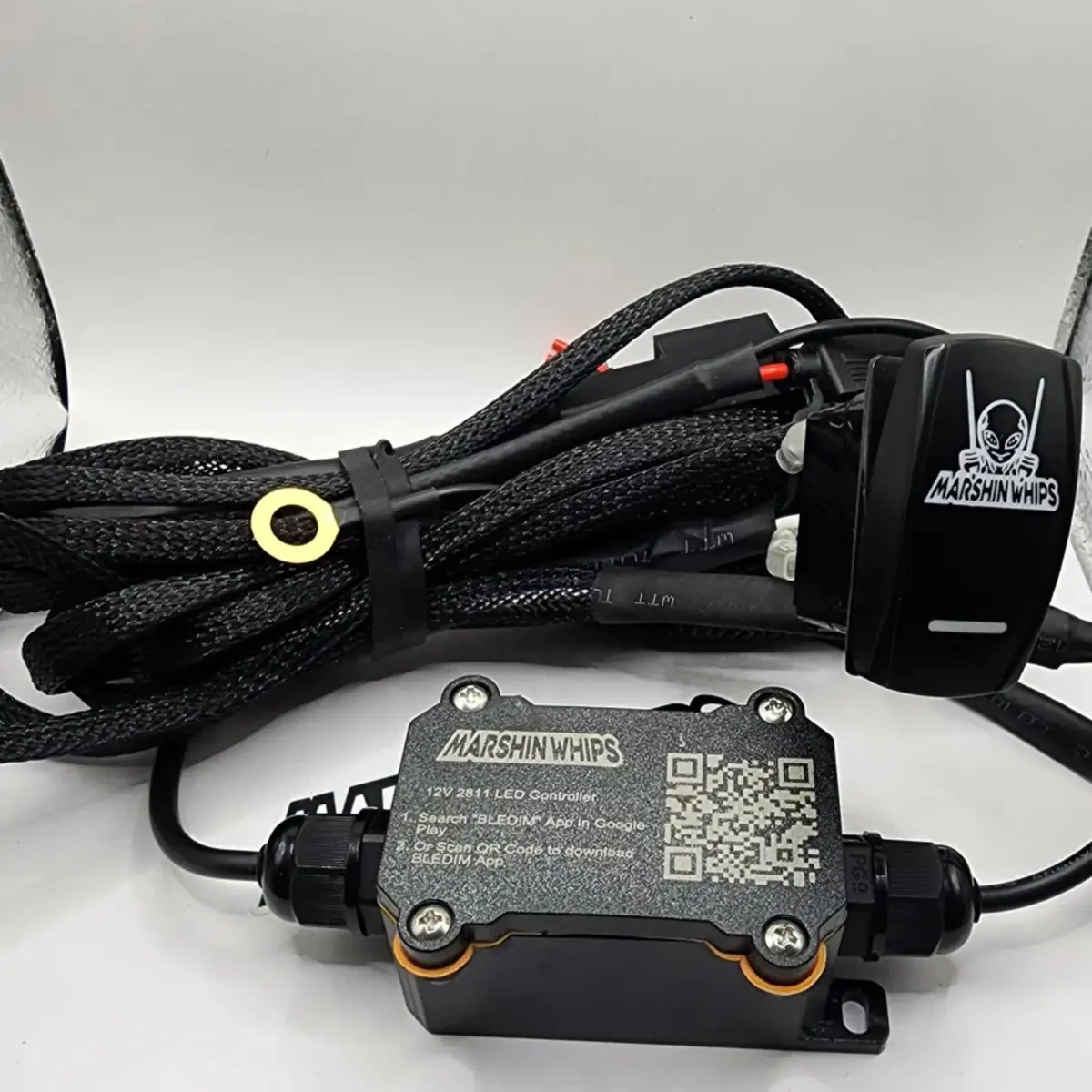 Marshin Whips 2811 Rgb Wire Harness With Rocker Switch 1