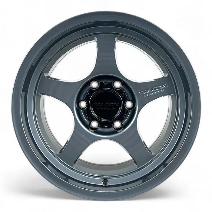 T2 - Glossy Gunmetal - 17X9 1