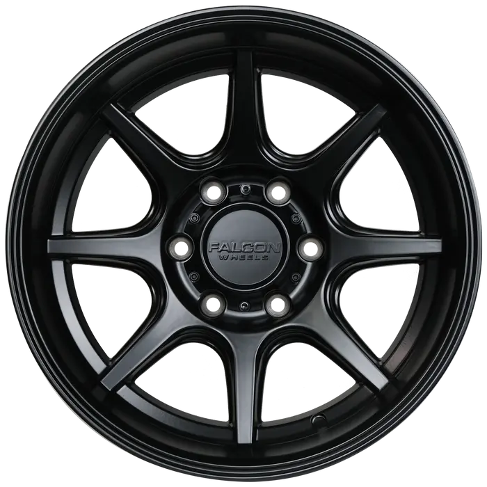 T8 - Full Matte Black - 17X9 (-12Mm) 1