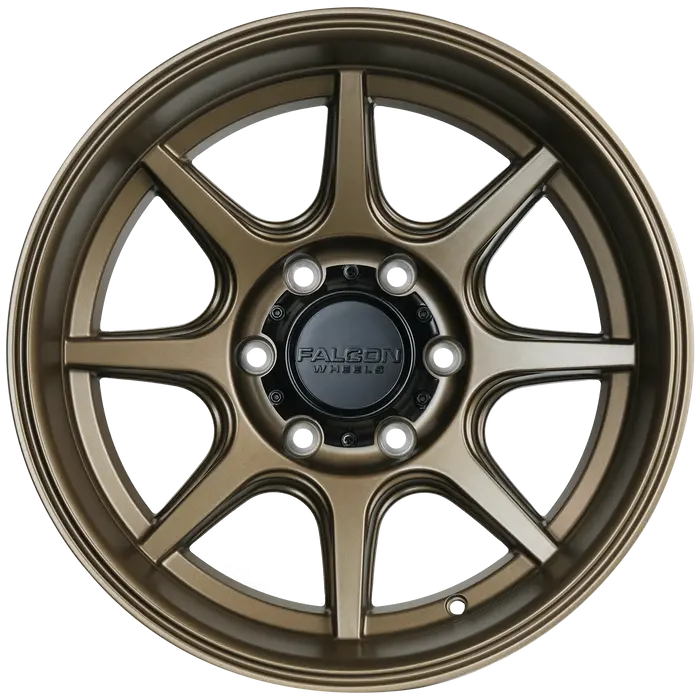 T8 - Full Matte Bronze - 17X9 (-12Mm) 1