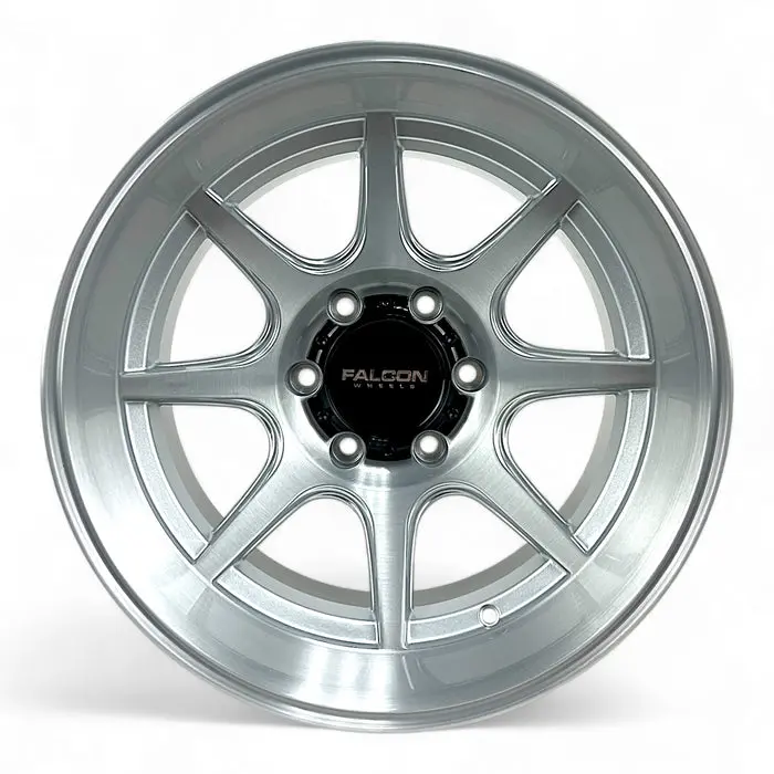 T8 - Silver Brush Face - 17X9 (-38Mm) 1