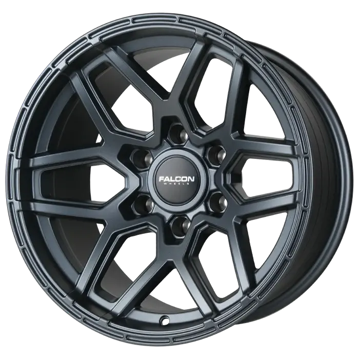 T9 - Full Matte Gunmetal - 17X9(-25Mm) 2