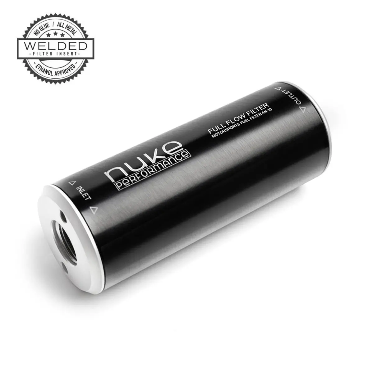 Nuke Performance Fuel Filter Slim 10 Micron An-10 - Cellulose Filter Element 1