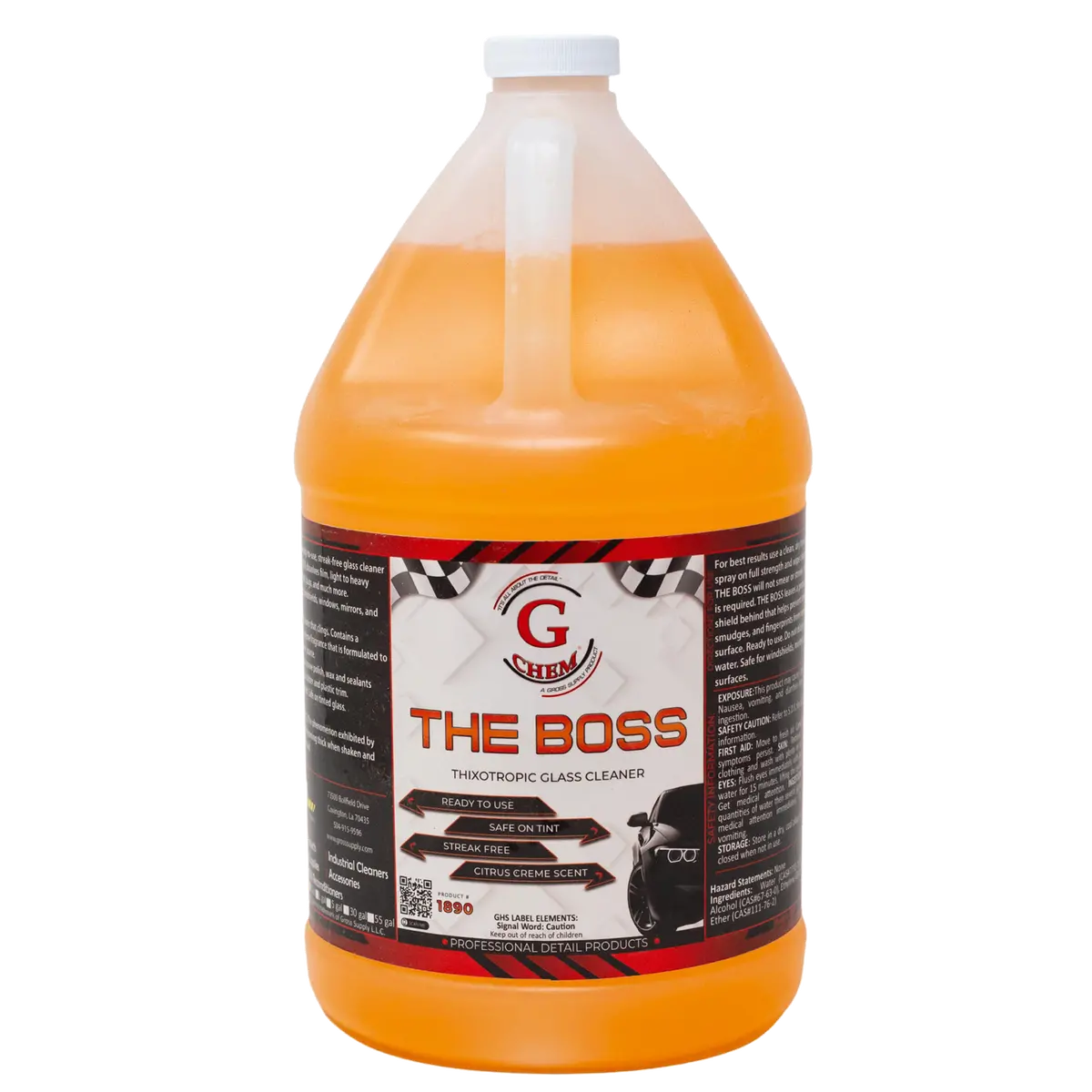G-Chem® The Boss Thixotropic Glass Cleaner 2