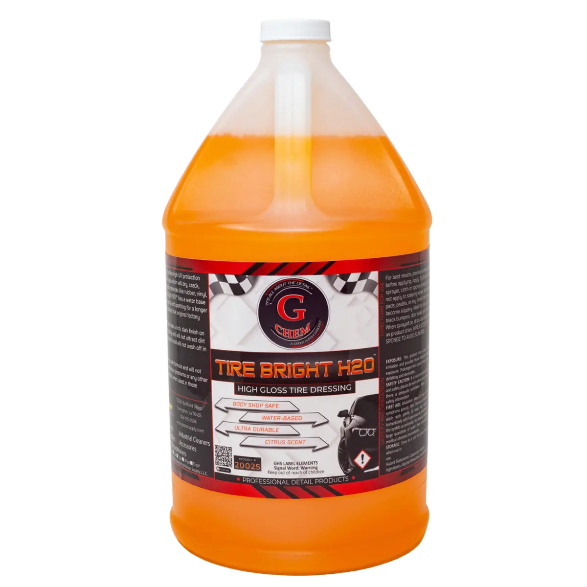 G-Chem® Tire Bright H20 Non-Silicone Dressing 1