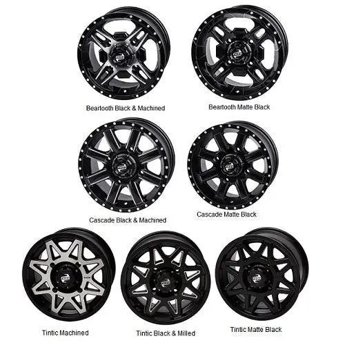 Megabite Tire & Wheel Kits 30X10-14 On 4/137 Wheels 2