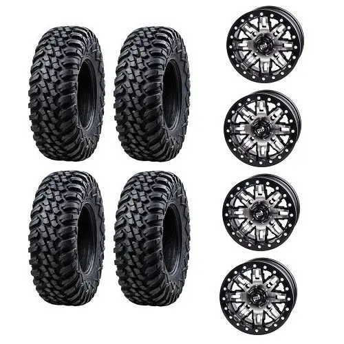 Aramid Terrabite Wheel Kits 32X10-14 On 4/110 Beadlocks 1