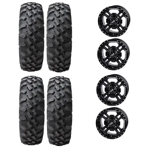 Megabite Tire Wheel Kits 25X8-12 & 25X10-12 On 4/137 Wheels 3