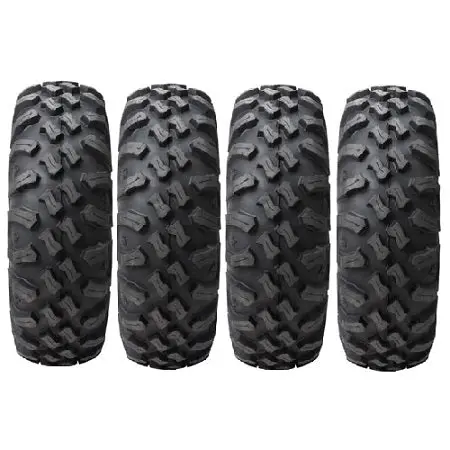 Tusk Megabite Tires 2 Ea. 27X9-12 & 2 Ea. 27X11-12 - Set 1
