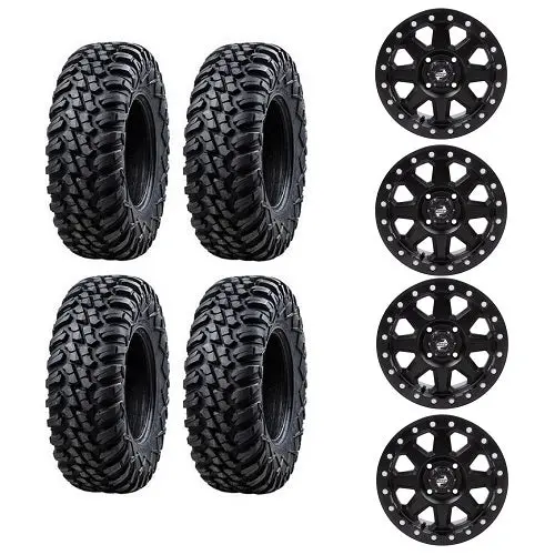 Terrabite Tire Wheel Kits 31X10-15 On 4/156 Beadlock Wheels 9