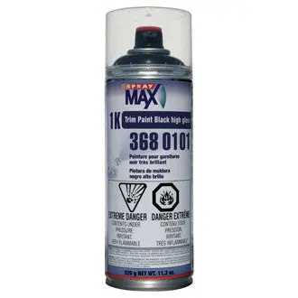 Spraymax-Usc 3680103 Trim Paint Matt Black 1