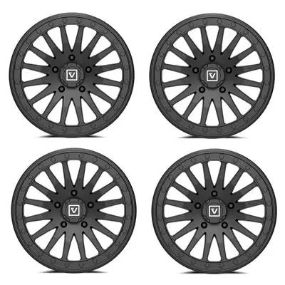 Valor V06 Beadlock Wheels - Satin Black 1