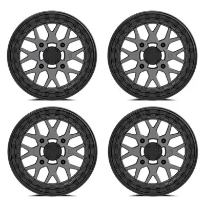 Valor V07 Beadlock Wheels - Satin Graphite 1