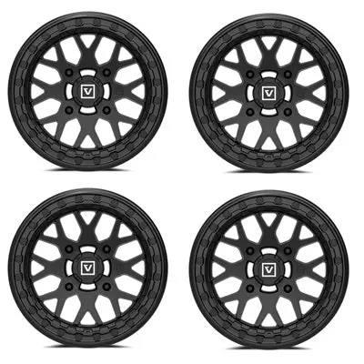 Valor V07 Beadlock Wheels - Satin Black 1