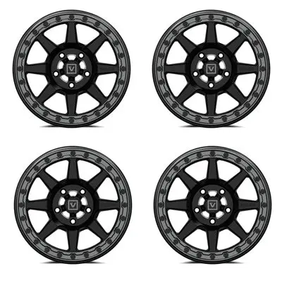 Valor V13 Beadlock Wheels - Satin Black 3