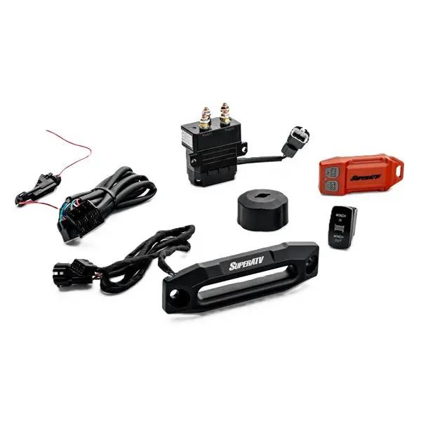 Superatv Utv - Atv Winch Auto-Stop Fairlead Kit 1