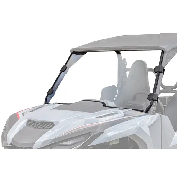 Superatv Yamaha Wolverine X2 1000 Scratch Resist Windshield 1