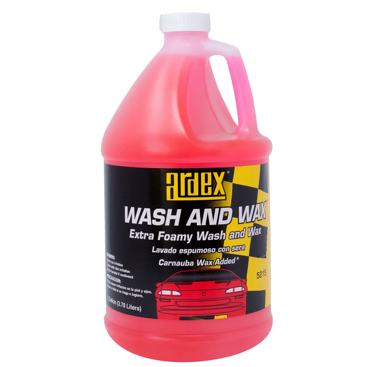 Ardex® Wash And Wax - Extra Foamy Soap, 128Oz 1