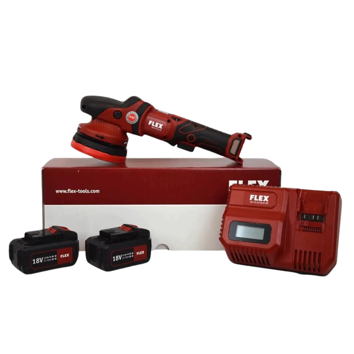Flex Xce812518.0-Ec/5.0Set Cordless Forced Rotation Polisher 5.0 Set 2