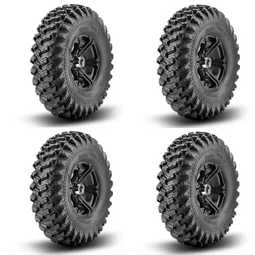Xt Warrior Tire & Wheel Kits 35X10-15 On 4/156 Wheels 1