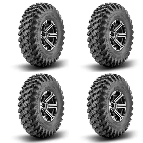 Xt Warrior Tire & Wheel Kits 32X10-14 On 4/156 Wheels 1