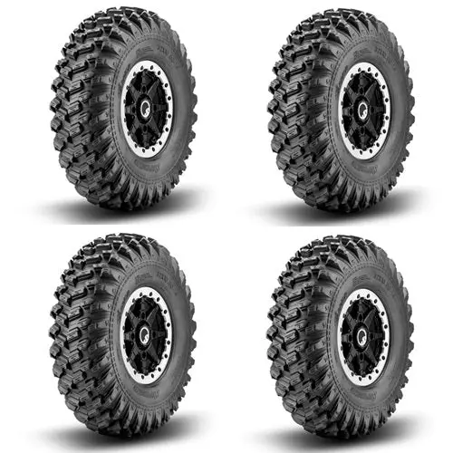 Xt Warrior Tire & Wheel Kits 34X10-14 On 4/137 Wheels 1