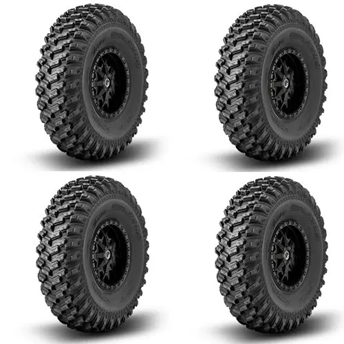 Xt Warrior Sticky Tire & Wheel Kits 35X10-15 On 4/156 Wheels 12