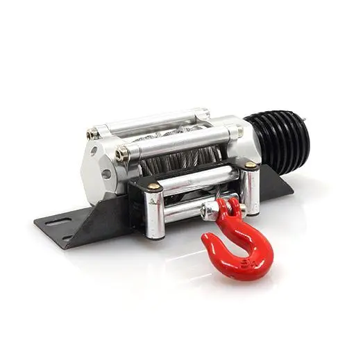 Yeah Racing 1/10 Rc Rock Crawler Hd Metal Steel Wired Winch Unit Type A Ya-0386 1