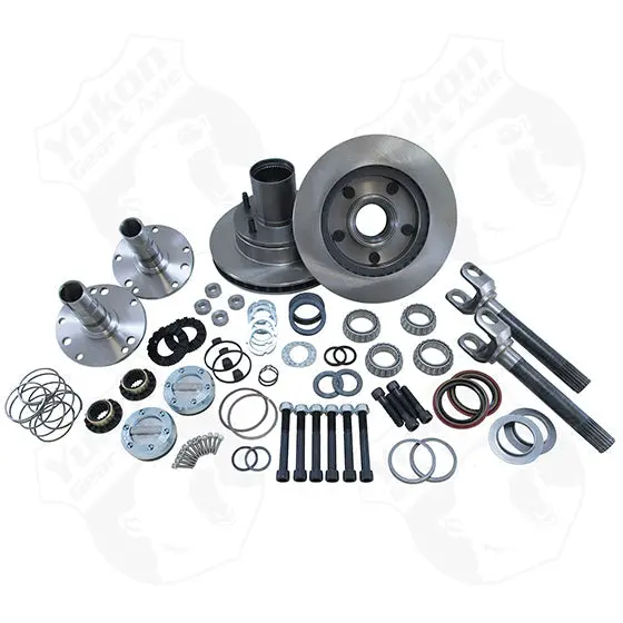 Spin Free Locking Hub Conversion Kit 2000-2001 Dodge For Dana 44 - 1