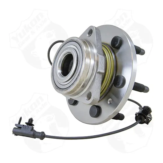 Front Unit Bearing & Hub Assembly For 07-13 Gm 1/2 Ton With Abs 6 Studs - 1