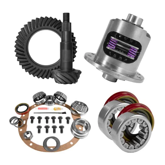 8.5 Inch Gm 4.88 Rear Ring And Pinion Install Kit 30 Spline Positraction Axle Bearings And Seals - 1