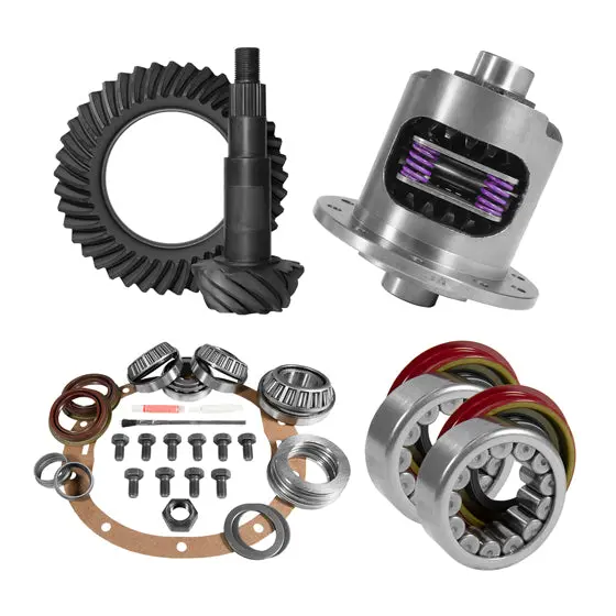 8.6 Inch Gm 3.42 Rear Ring And Pinion Install Kit 30 Spline Positraction Axle Bearings And Seals - 1