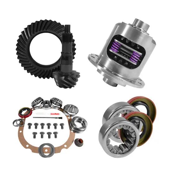 8.8 Inch Ford 4.11 Rear Ring And Pinion Install Kit 31 Spline Positraction 2.99 Inch Axle Bearings - 1