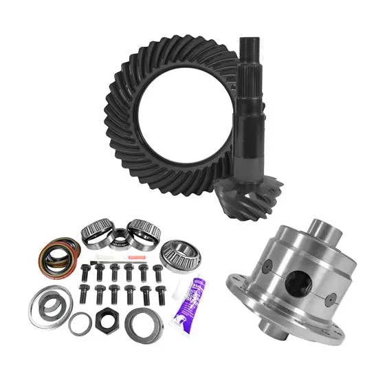11.25 Inch Dana 80 4.88 Rear Ring And Pinion Install Kit 35 Spline Positraction 4.375 Inch Brg - 1