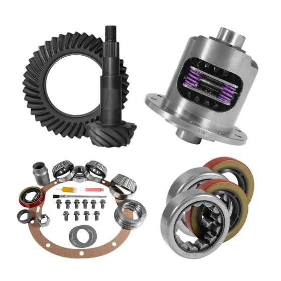 8.2 Inch Gm 3.55 Rear Ring And Pinion Install Kit 28 Spline Positraction 2.25 Inch Axle Bearings - 1