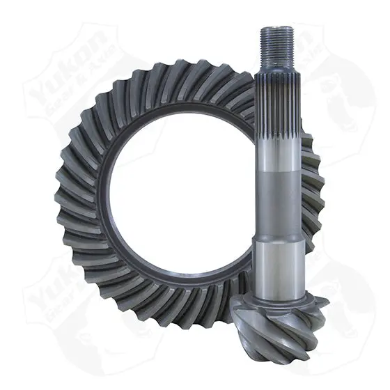 High Performance   Ring & Pinion Gear Set For Toyota V6 In A 4.11 Ratio W/Yoke Pinion Seal And Pinion Nut - 1