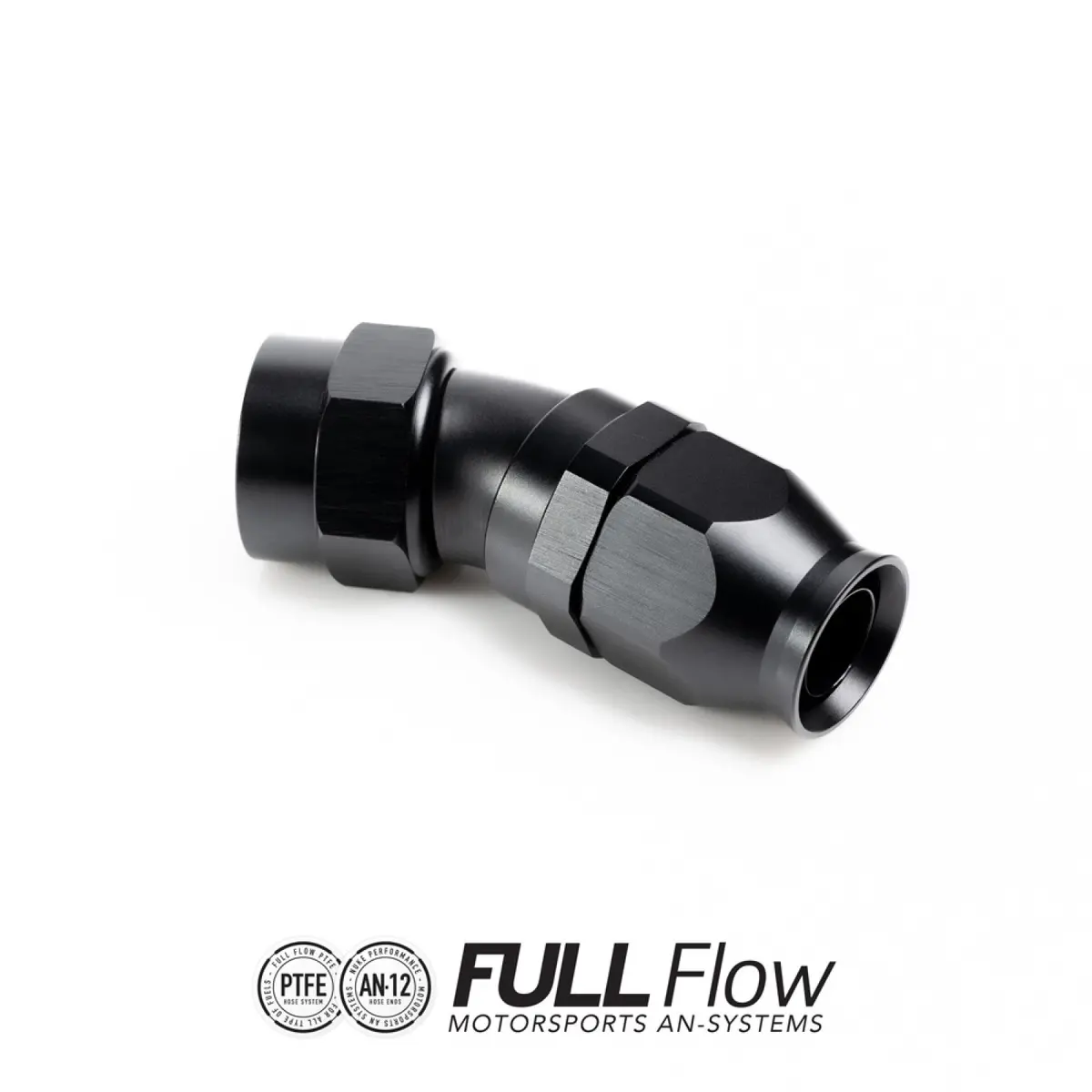 Nuke Performance Full Flow Ptfe Hose End Fitting 30 Degree An-12 1