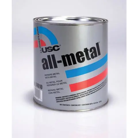 Usc 14060 All-Metal Specialty Body Filler - Qt W/ Hardener 1