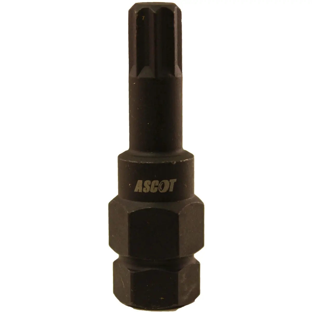 28307 8 Point Male Star Lug Removal Tool 7/16" Outer Dimension 1