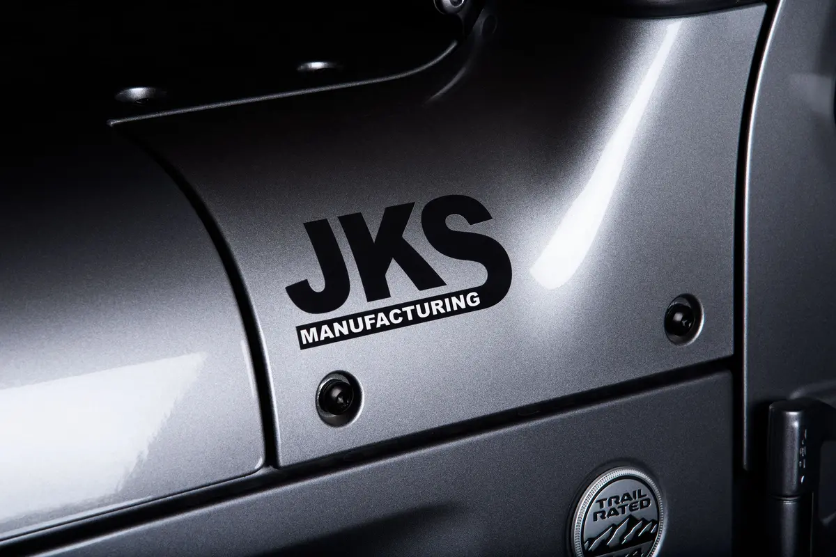 Jks Decal 2.5" X 5” | Black 1