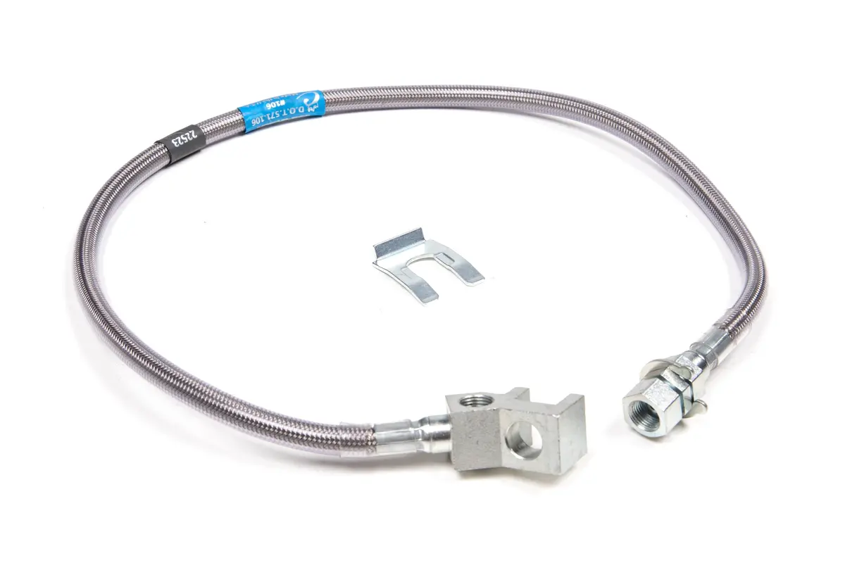 Rear Brake Line | Stainless Steel | Fits 6-8 Inch Lift | Ford F250/F350 Super Duty (05-10) 4Wd 1