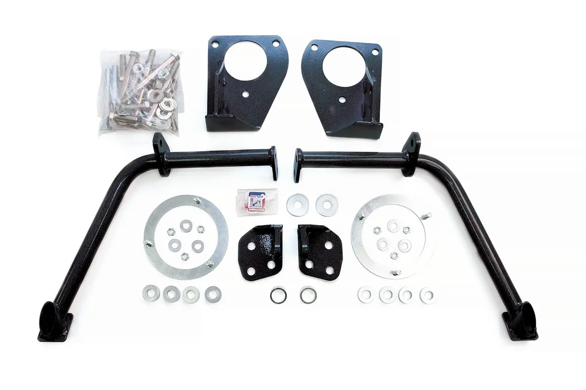 Dual Shock Hoop Mount Kit | Fits Bds Long Arm Only | Dodge Ram 2500 (03-13) And 3500 (03-12) 4Wd 1