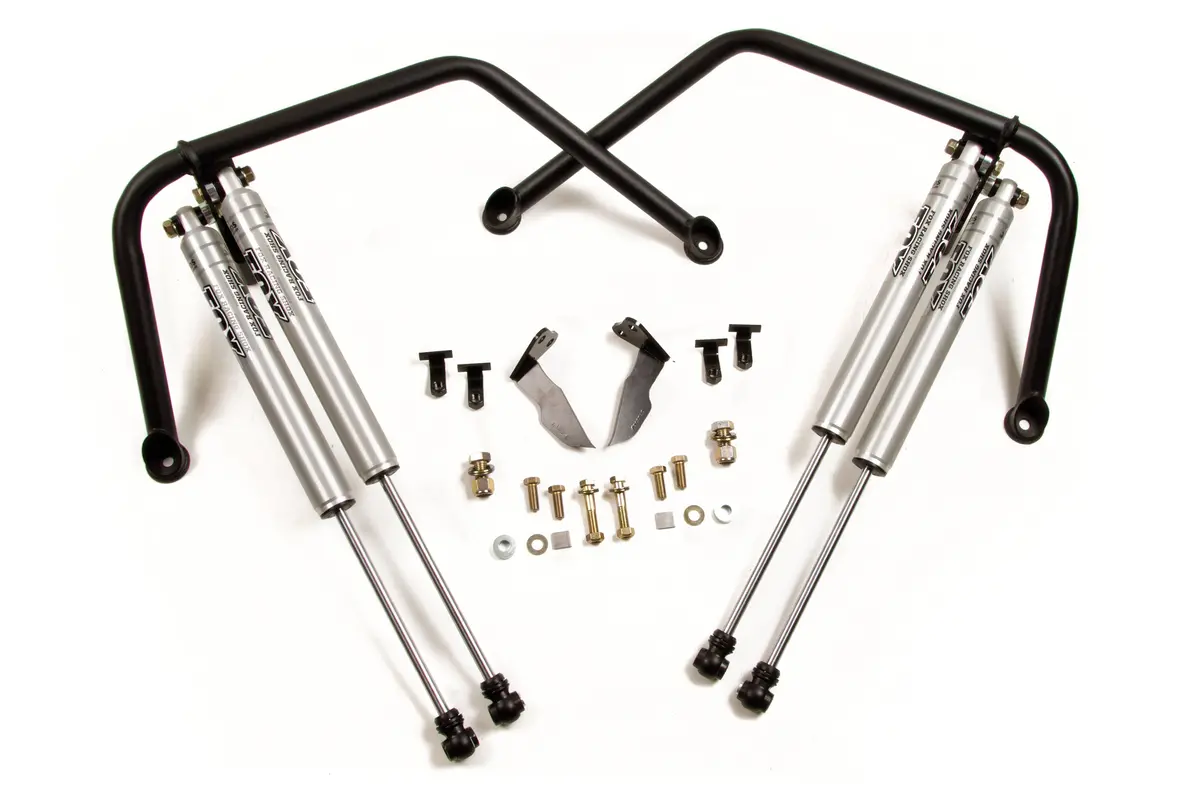 Dual Shock Hoop Mount Kit | Ford F250 / F350 Super Duty (08-12) 4Wd 1